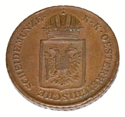 2 kreuzer 1848 François-Joseph Ier d'Autriche Vienne