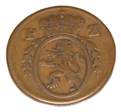 1 kreuzer 1788 Charles II Palatinat des Deux Ponts Zweibrucken