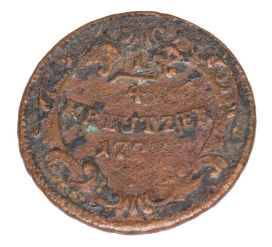 1/4 kreuzer 1777 Joseph II Habsbourg Autriche Smolnik