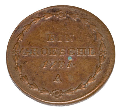 Greszel 1781 Joseph II Habsbourg Autriche Silésie Vienne