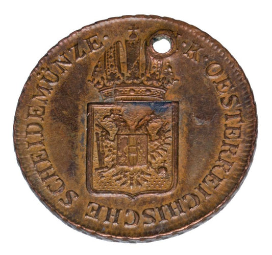 1/2 kreuzer 1816 François II Habsbourg Autriche Vienne