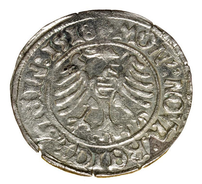 Grosz 1518 Charles Ier Duché de Ziębice-Oleśnica Złoty Stok