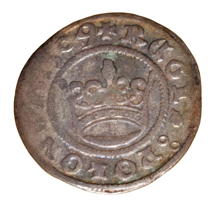 Demi-grosz 1509 Sigismond Ier de la Vieille Pologne Cracovie