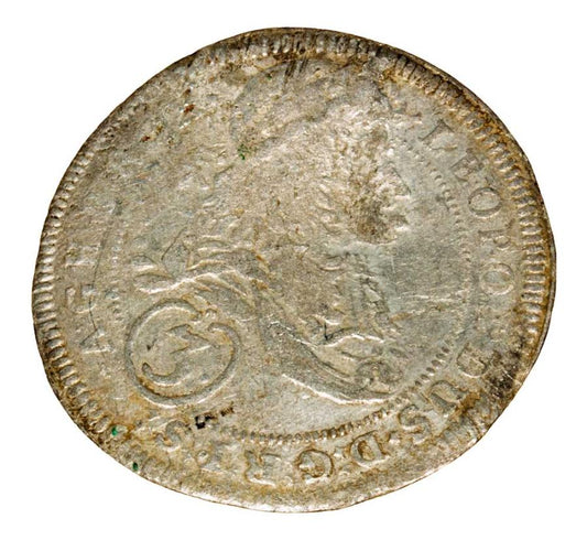 3 kreuzer 1693 Léopold I Habsbourg Autriche Tyrol Vienne