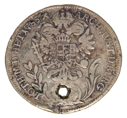 20 kreuzer 1785 Joseph II d'Autriche