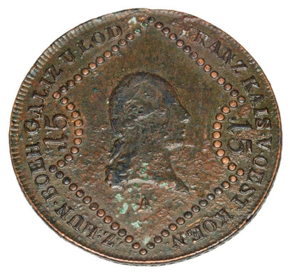 15 kreuzer 1807 François II Habsbourg Autriche Vienne