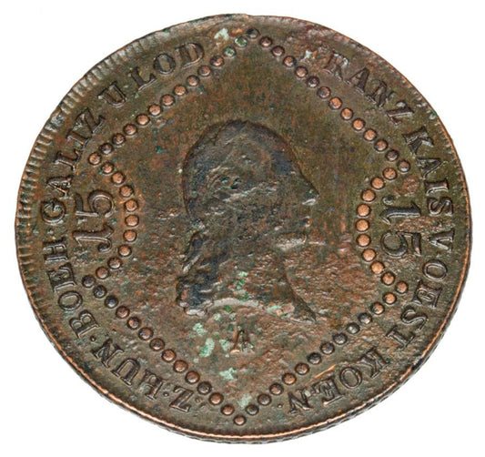 15 kreuzer 1807 François II Habsbourg Autriche Vienne
