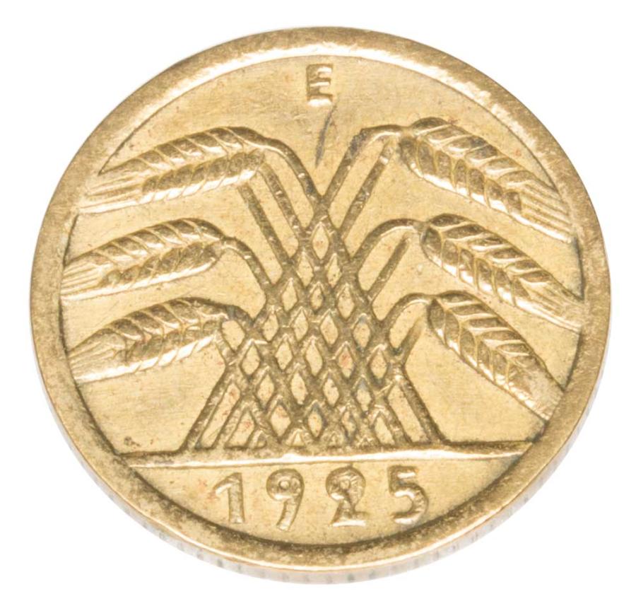 5 reichspfennig 1925 Allemagne Muldenhutten E