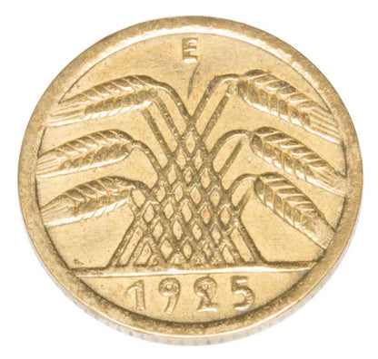 5 reichspfennig 1925 Allemagne Muldenhutten E