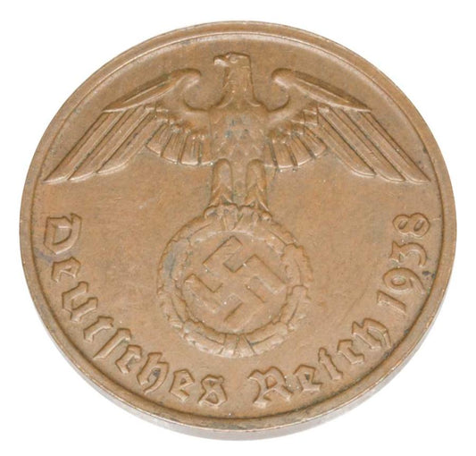 2 Reichspfennig 1938 Allemagne Vienne B