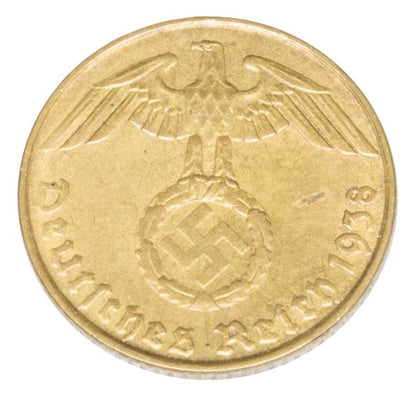 5 reichspfennig 1938 Allemagne Muldenhutten E