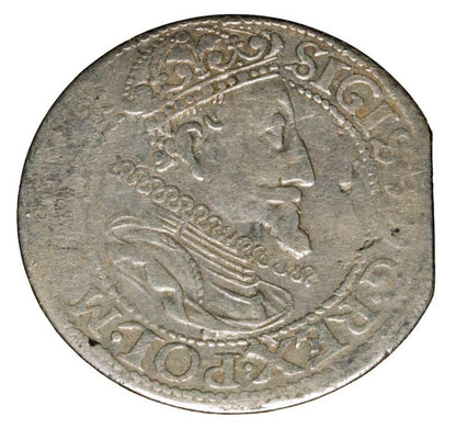 Ort 1615 Sigismond III Vasa Gdańsk