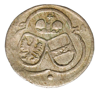 1/2 kreuzer 1624 Ferdinand II Habsbourg Silésie Nysa