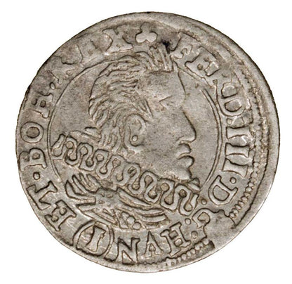 1 kreuzer 1628 Ferdinand III Habsbourg Silésie Kłodzko