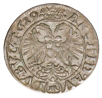 3 kreuzer 1629 Ferdinand II Habsbourg Silésie Wrocław