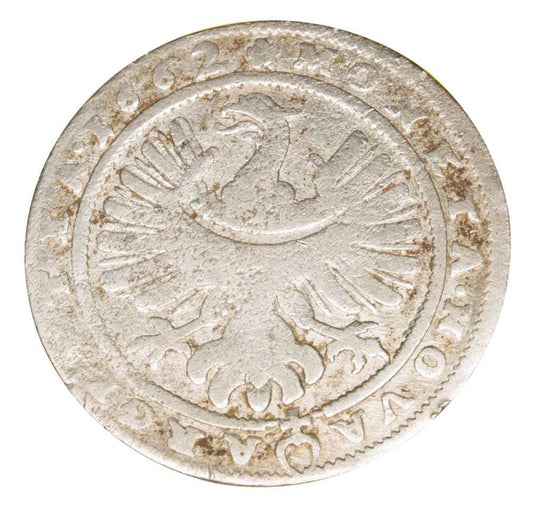 15 kreuzer 1662 Louis IV Legnica Brzeg