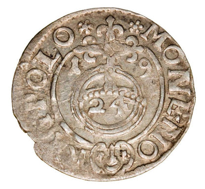 Półtorak 1619 Sigismond III Vasa Pologne Bydgoszcz