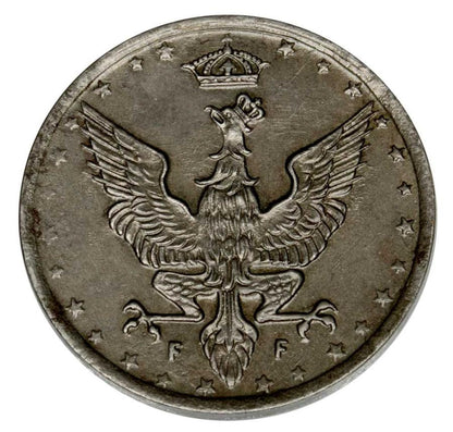 20 pfennig 1918 Royaume de Pologne Stuttgart F