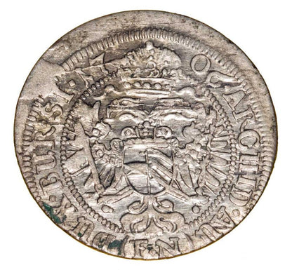 3 kreuzer 1706 Joseph Ier Habsbourg Silésie Wrocław