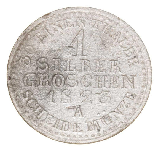 1 grosz d'argent 1823 Frédéric Guillaume III Prusse Berlin A