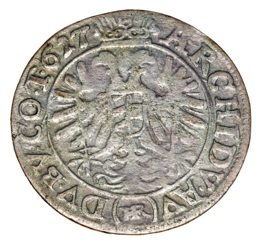 3 kreuzer 1627 Ferdinand II Habsbourg Silésie Wrocław