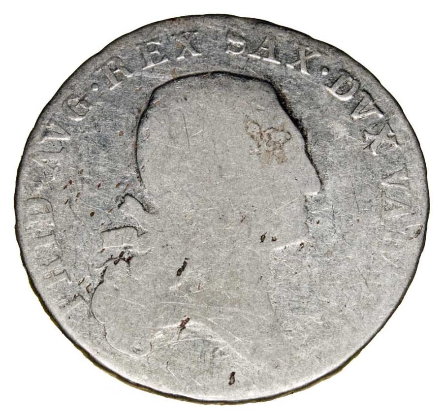 1/3 de thaler 1813 Frédéric Auguste, duché de Varsovie