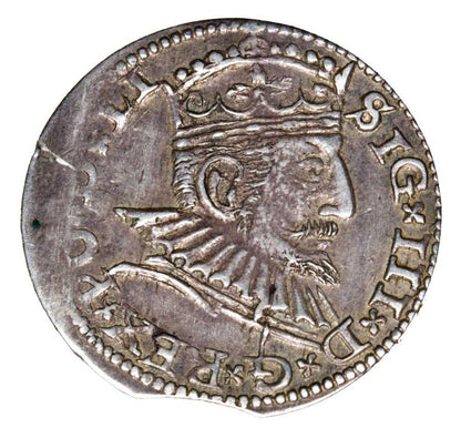 Trojak 1591 Sigismond III Vasa de Riga
