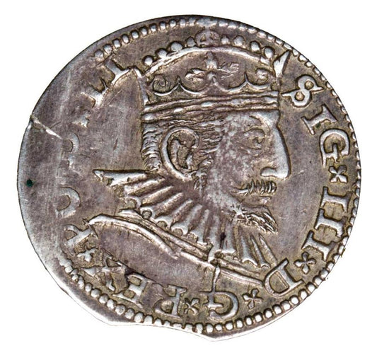 Trojak 1591 Sigismond III Vasa de Riga