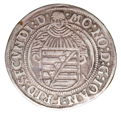 Grosz 1562 Jean-Frédéric II Allemagne Saxe Saalfeld