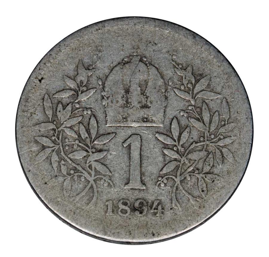 1 couronne 1894 François-Joseph Ier d'Autriche Vienne