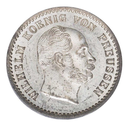 2 1/2 groschen argent 1861 Guillaume Ier Allemagne Berlin A