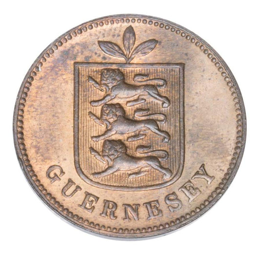 1 double 1889 Grande-Bretagne Guernesey Birmingham H