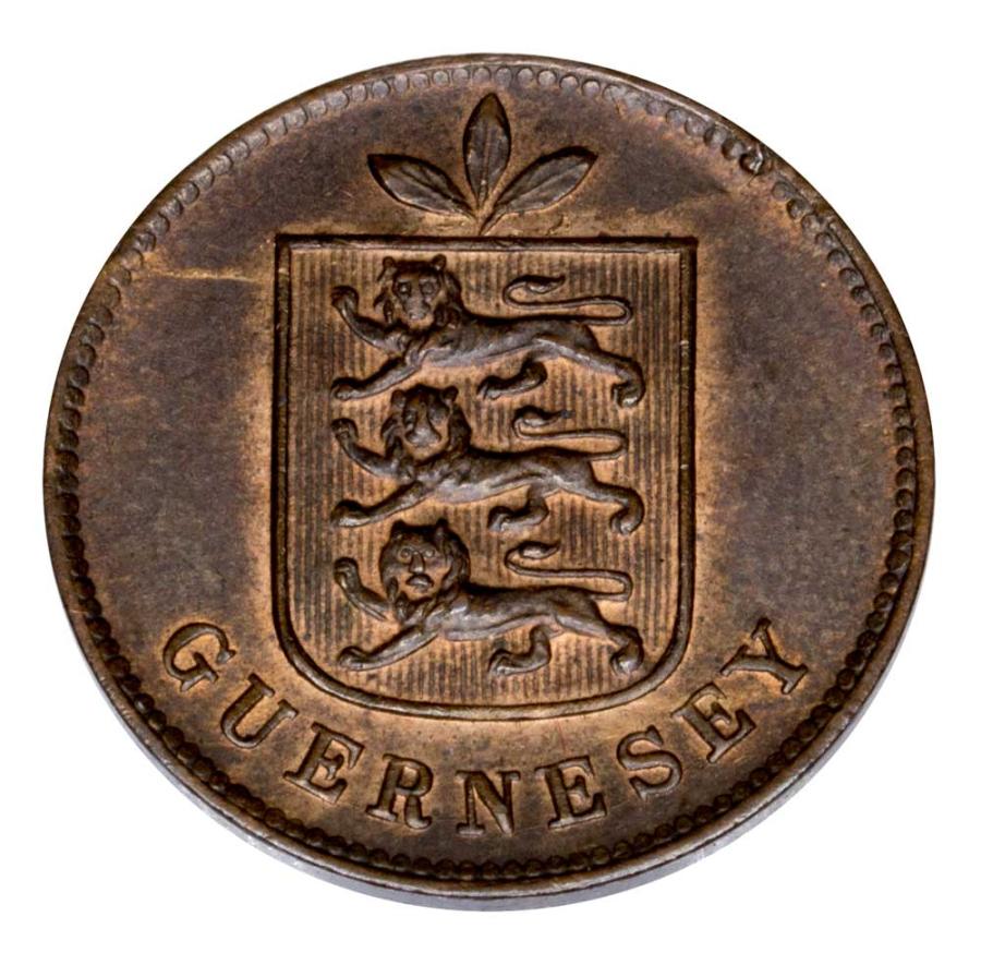 1 double 1902 Grande-Bretagne Guernesey Birmingham H