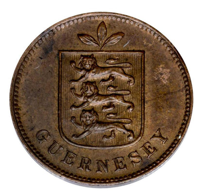 1 double 1911 Grande-Bretagne Guernesey Birmingham H