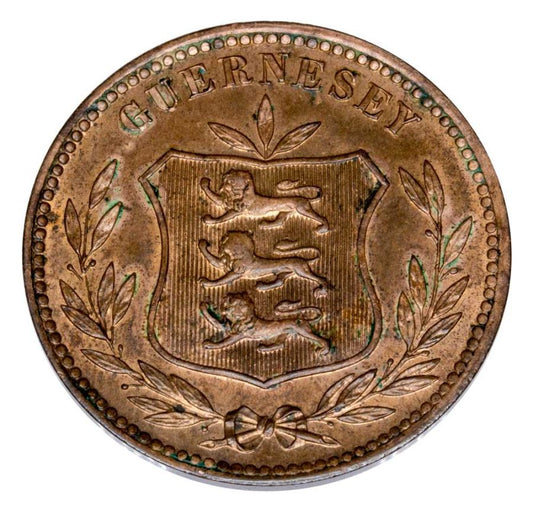 8 doubles 1910 Grande-Bretagne Guernesey Birmingham H