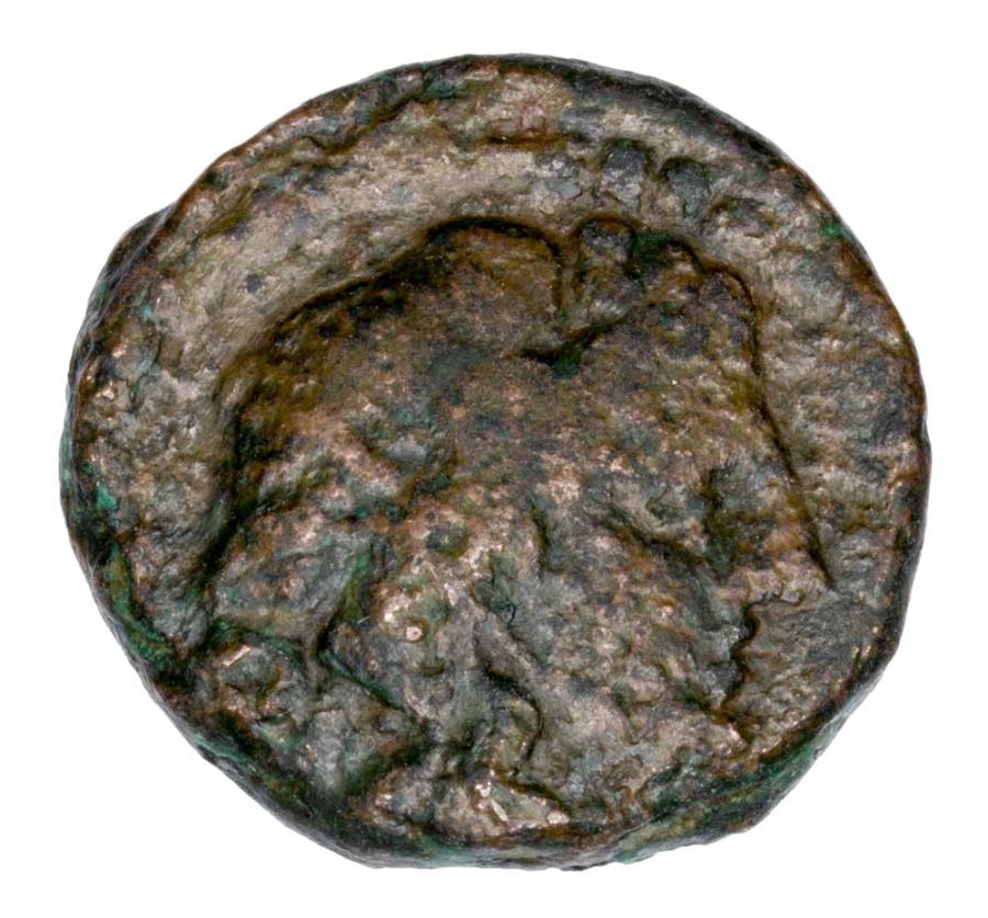 Bronze, 350-300 av. J.-C., Grèce, Ionie, Milet, Apollon
