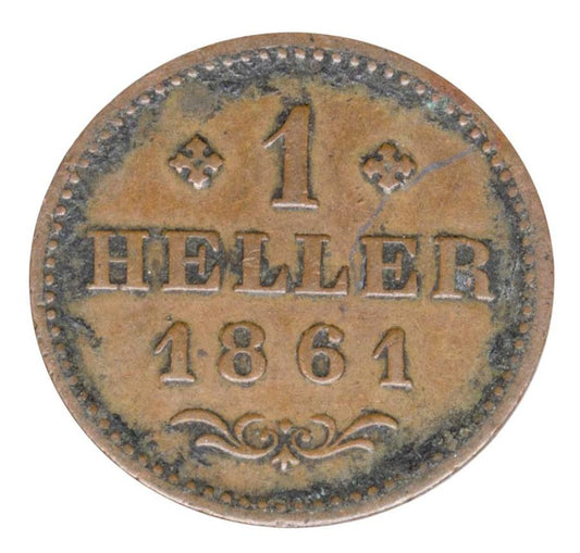 Heller 1861 Allemagne Hanovre