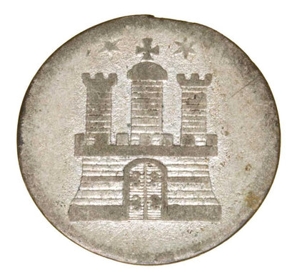 Schilling 1851 Allemagne Hambourg