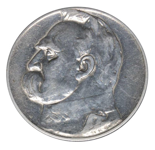 5 zlotys 1934 Pologne Varsovie Józef Piłsudski