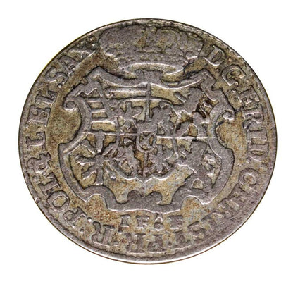 1/12 thaler 1763 Frédéric Christian Allemagne Saxe Leipzig