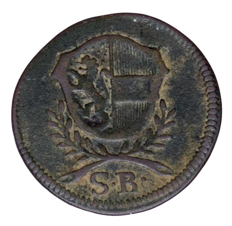 1 pfennig 1795 Hieronymus von Colloredo Autriche Salzbourg