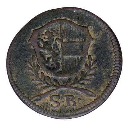 1 pfennig 1795 Hieronymus von Colloredo Autriche Salzbourg