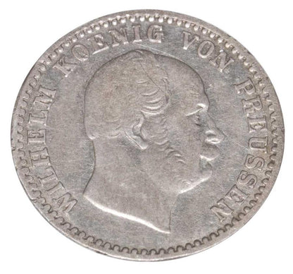 2 1/2 groschen en argent 1868 Guillaume Ier Allemagne Berlin