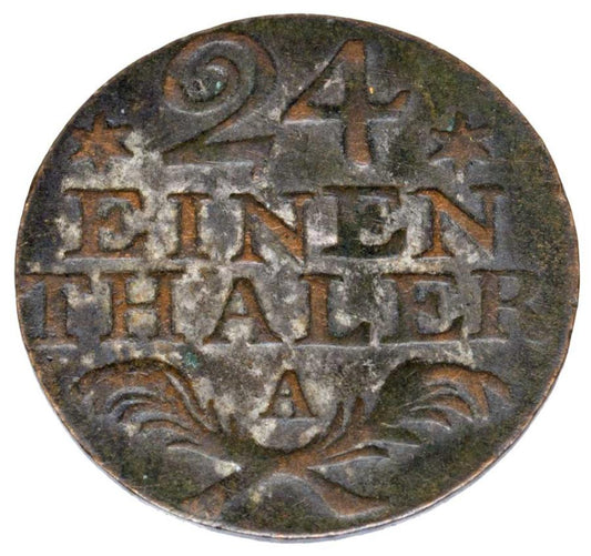 1/24 thaler 1782 Frédéric II Allemagne Brandebourg Berlin A