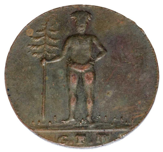 1 pfennig 1804 George III Brunswick Lunebourg Calenberg Hanovre