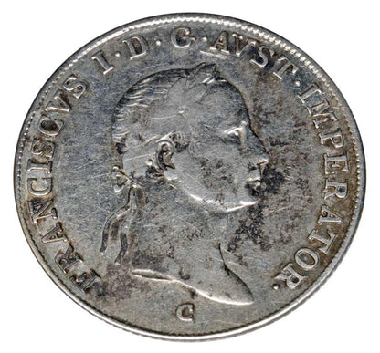 20 kreuzer 1835 François-Joseph Ier d'Autriche Prague C