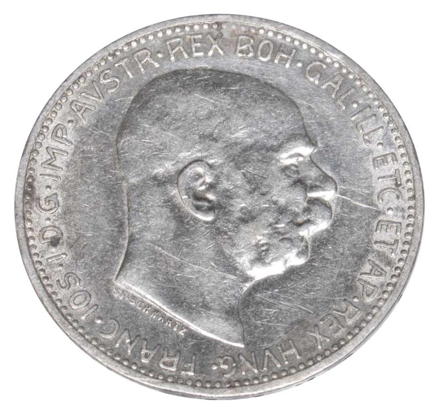 1 couronne 1912 François-Joseph Ier Autriche Vienne