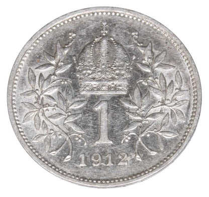 1 couronne 1912 François-Joseph Ier Autriche Vienne