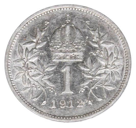 1 couronne 1912 François-Joseph Ier Autriche Vienne