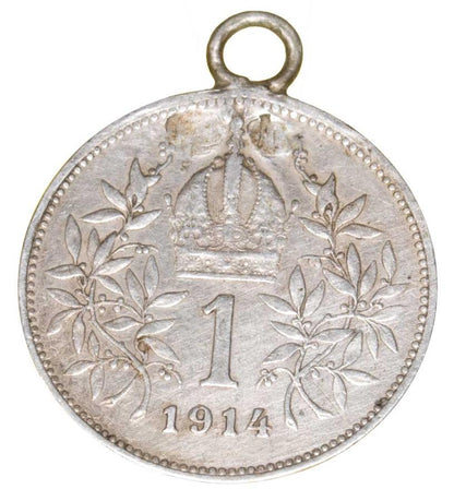 1 couronne 1914 François-Joseph Ier Autriche Vienne